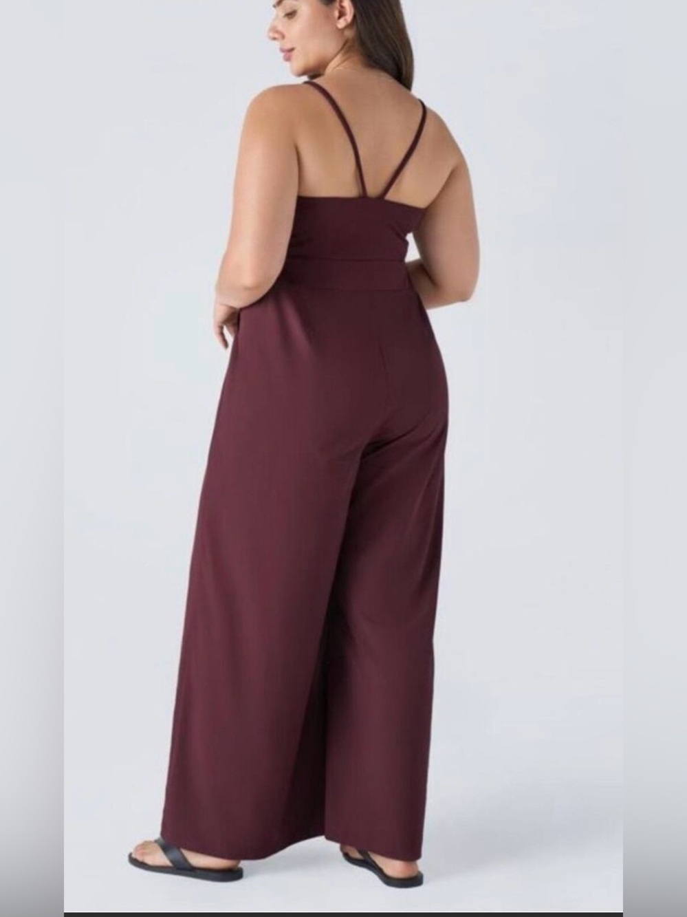 Halara Breezeful Wide Leg Jumpsuit.  Sz M - Picture 2 of 12
